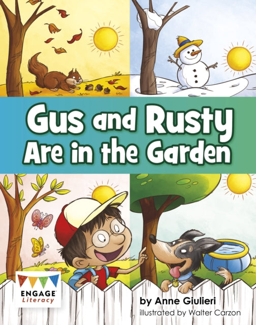 Gus & Rusty Are In The Garden
