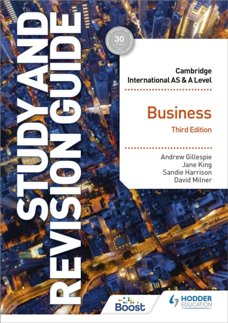 Cambridge International As A Level Busi