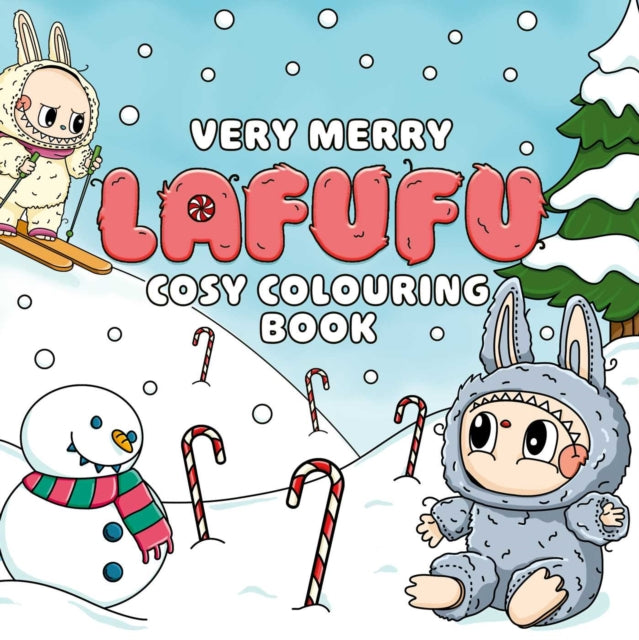Very Merry Lafufu Colouring Pa