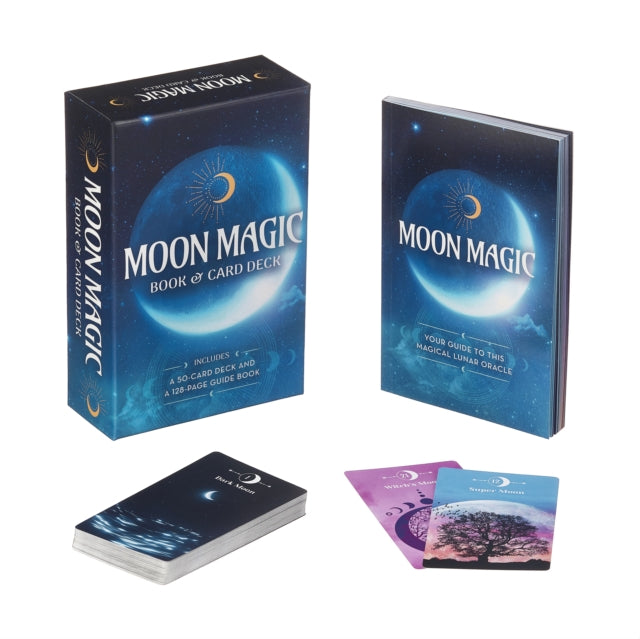 Moon Magic Book & Card Deck By Marie Bruce
