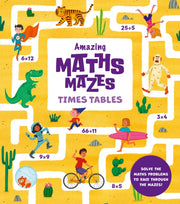 Amazing Maths Mazes Times Tables By Regan, Lisa