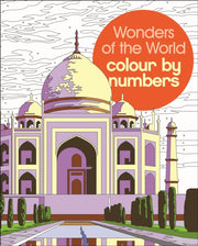 Wonders Of The World Colour By Numbers By Woodroffe, David