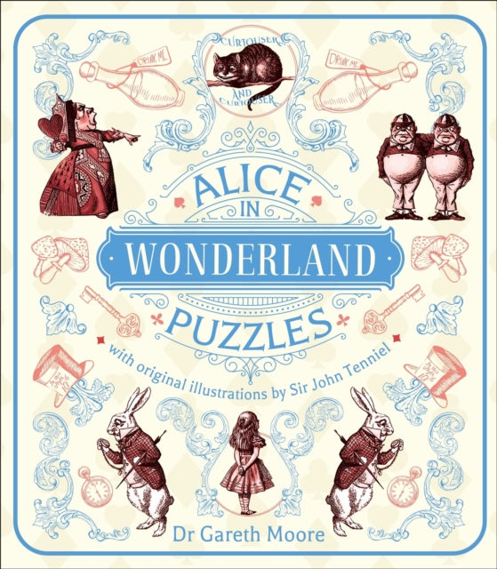 Alice In Wonderland Puzzles By Moore, Gareth