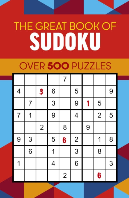 Great Book Of Sudoku Over 500 Puzzles