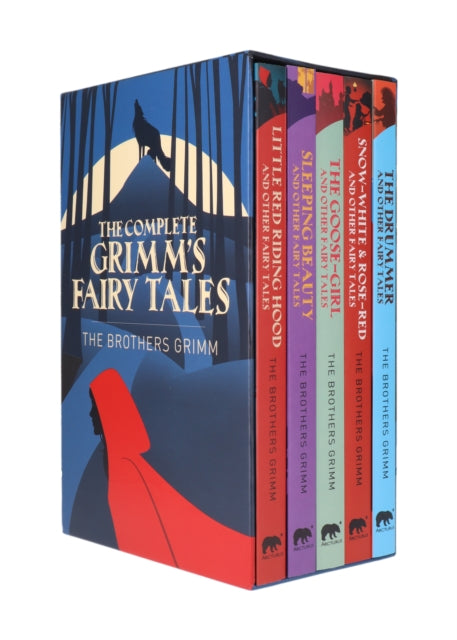 Complete Grimms Fairy Tales Boxset Of 5 By Grimm, Jacob
