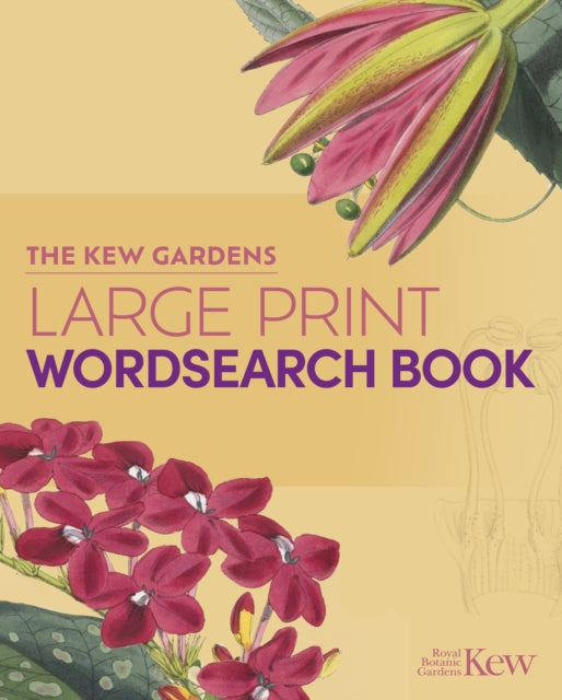 Kew Gardens Large Print Wordsearch Book By Saunders, Eric