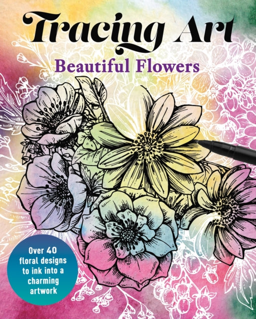 Tracing Art Beautiful Flowers