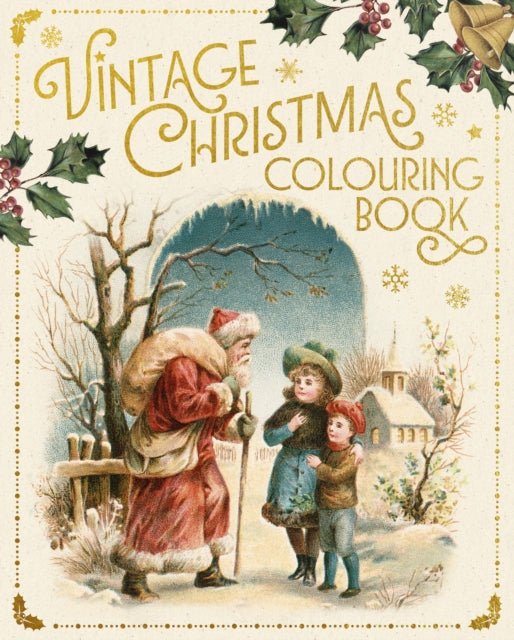 Vintage Christmas Colouring Book By Gray, James Newman