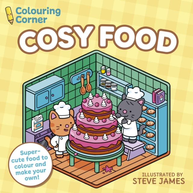 Colouring Corner Cosy Food By James, Steve