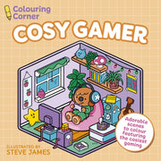 Colouring Corner Cosy Gamer By James, Steve