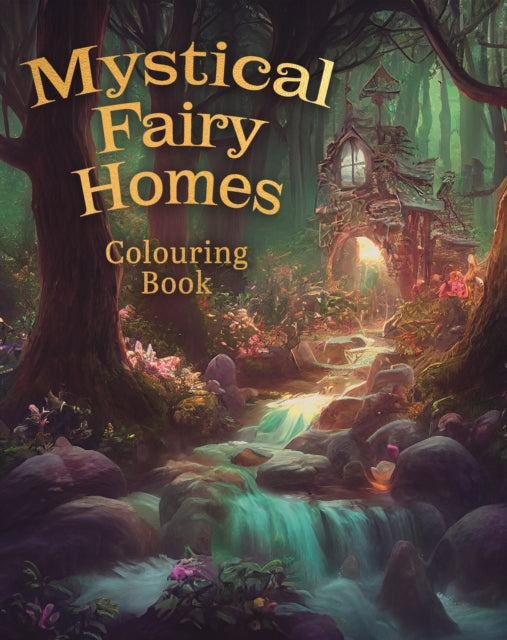 Mystical Fairy Homes Colouring By Willow, Tansy