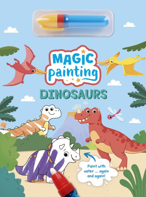 Magic Painting Dinosaurs By Mx Abby Design