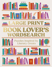 Large Print Book Lovers Wordsearch By Saunders, Eric