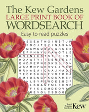 Kew Gardens Large Print Book/wordsearch