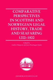 Comparative Perspectives In Scottis By Simpson  Andrew R C