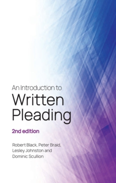 An Introduction To Written Pleading