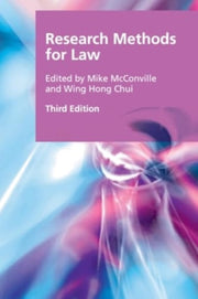Research Methods For Law