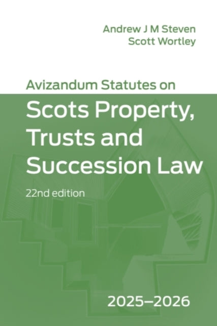 Avizandum Property Statutes 2025 26