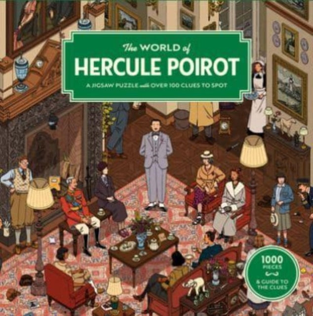 World Of Hercule Poirot 1000 Jigsaw
