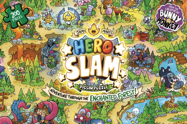 Hero Slam Jigsaw Puzzle 200 Pieces By Smart, Jamie