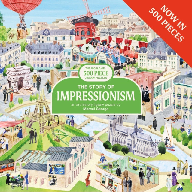 Story Of Impressionism 500 Piece Jigsaw By George, Marcel