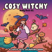 Cosy Witchy Super Cute Colouring Book By Beab. Belly