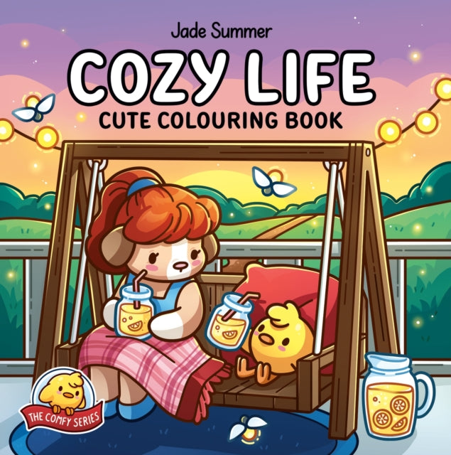 Cozy Life Cute Colouring Book By Summer, Jade