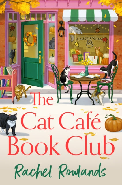 Cat Cafe Book Club By Rowlands, Rachel