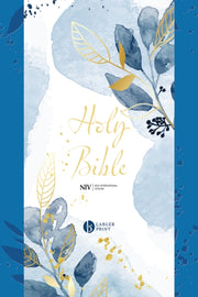 Niv Larger Print Denim Soft-tone Bible