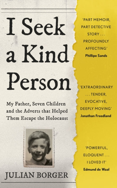 I Seek A Kind Person By Borger, Julian