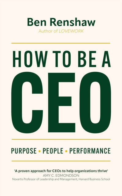 How To Be A Ceo