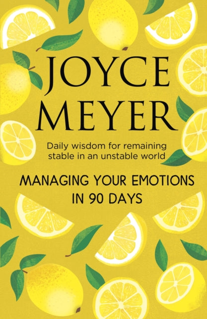 Managing My Emotions Devotional