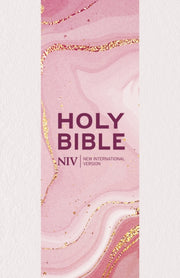 Niv Larger Print Personal Pastel Pink Bi