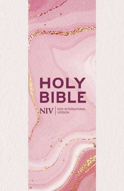 Niv Larger Print Personal Pastel Pink Bi