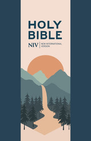 Niv Larger Print Personal Navy Blue Bibl