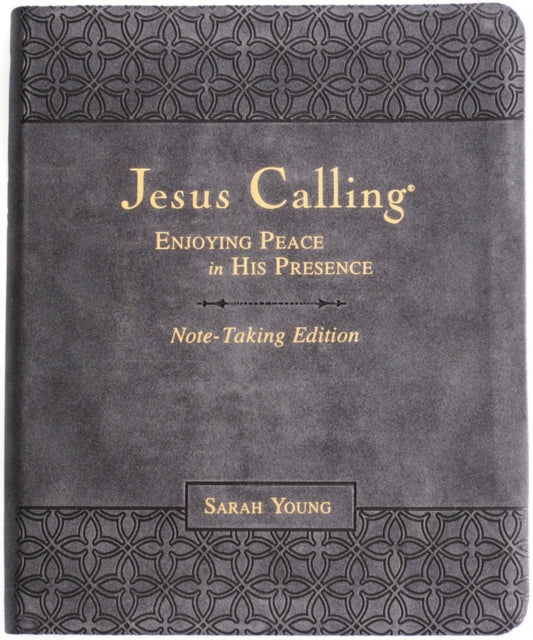 Jesus Calling Notetaking Edition Leather By Young Sarah