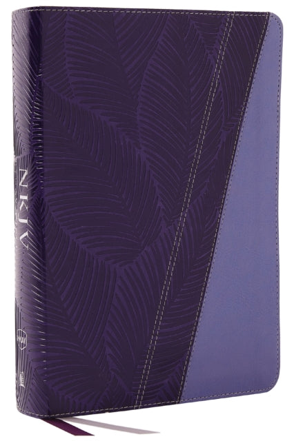 Nkjv Study Bible Leathersoft Purple Full