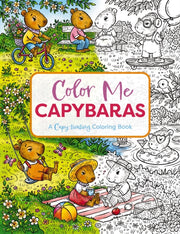Color Me Capybaras An Adorable Coloring