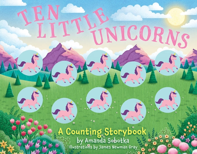 Ten Little Unicorns Hb