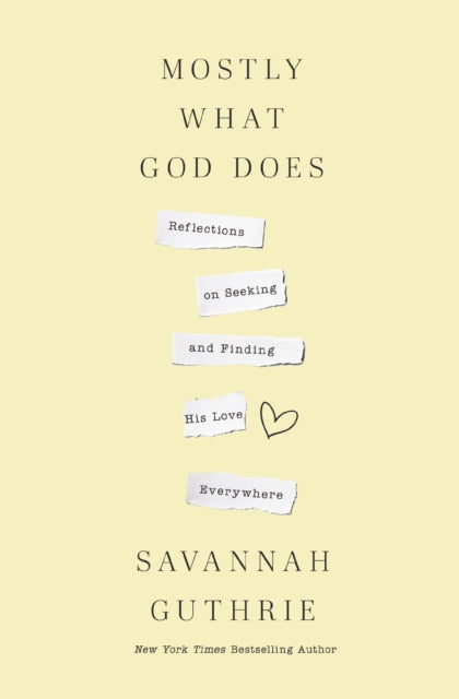 Mostly What God Does Refl Hb
