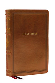 Kjv Large Print Reference Bible Brown Le