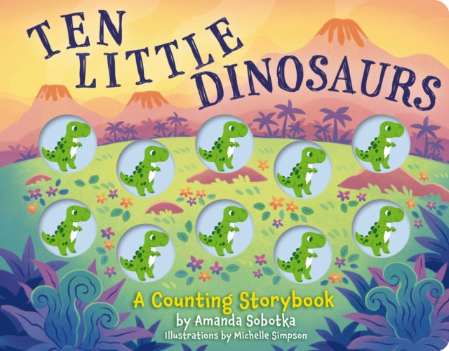 Ten Little Dinosaurs Brd