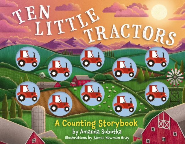 Ten Little Tractors Brd