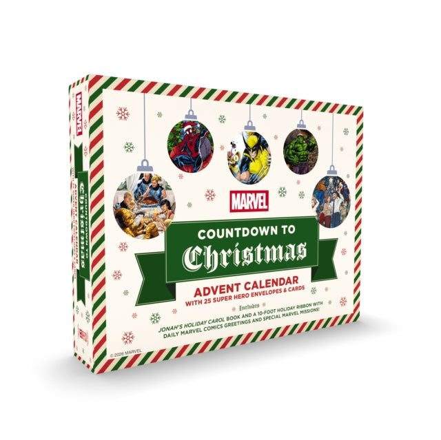 Marvel Countdown To Christmas Advent Cal By Pearlman, Robb