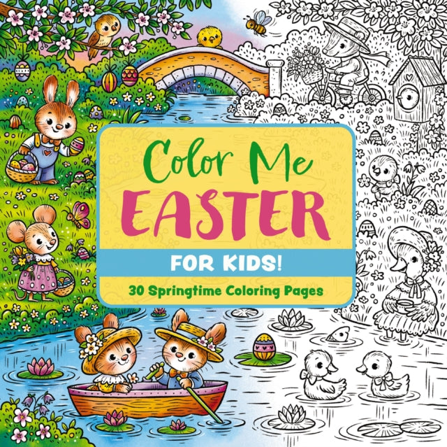 Color Me Easter For Kids By Jarzabek, Ela