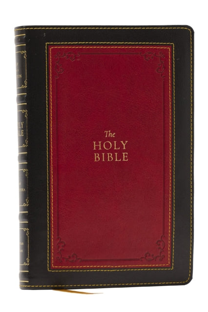 1611 Kjv With Apocrypha Black Leathersof