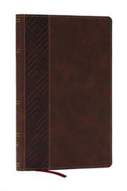 Kjv Personal Size New Testament Brown Le