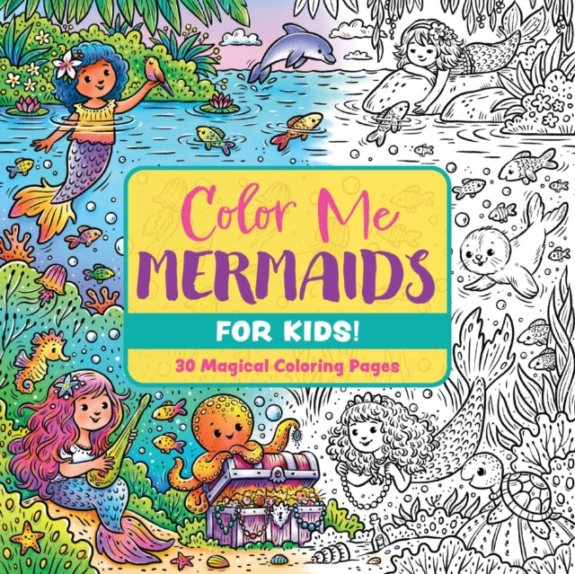 Color Me Mermaids For Kid Pb