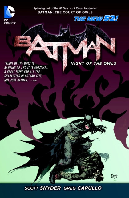 Batman Night Of The Owls Tp The New 52