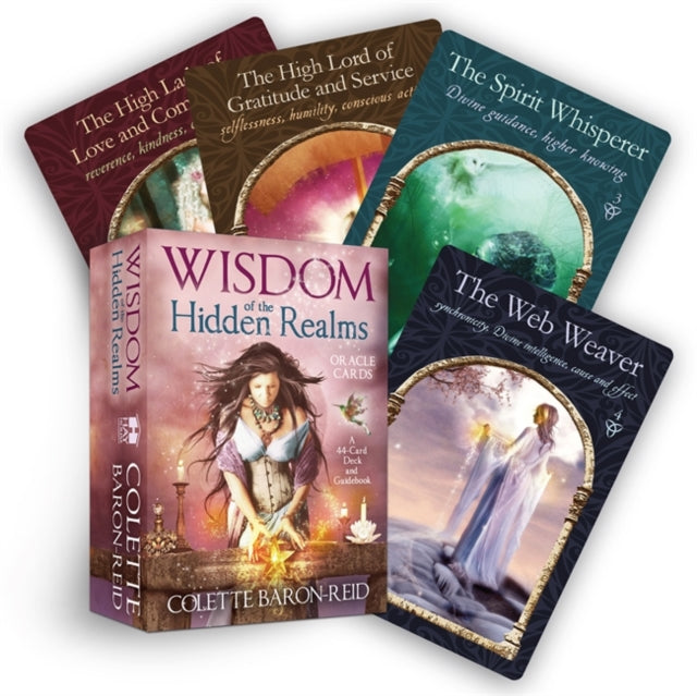 Wisdom Of The Hidden Realms Oracle Cards By Baron-reid, Colette